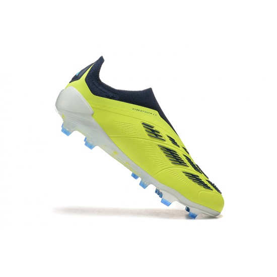 Where To Get Adidas Predator Accuracy FG Yellow Black Mens Soccer Cleats Shop