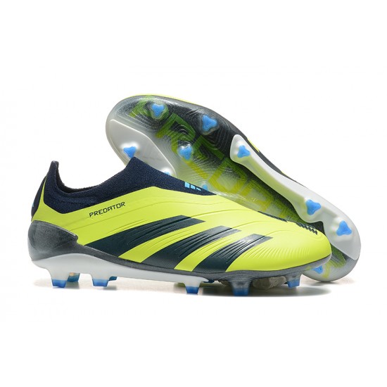 Where To Get Adidas Predator Accuracy FG Yellow Black Mens Soccer Cleats Shop