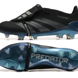 Adidas Predator Accuracy FG Black Blue Men's Soccer Cleats