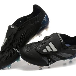 Adidas Predator Accuracy FG Black Blue Men's Soccer Cleats