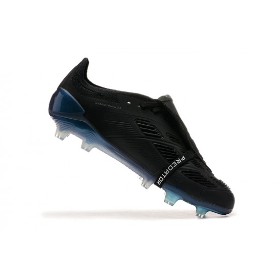 Explore Adidas Predator Accuracy FG Black Blue Mens Soccer Cleats On Sale