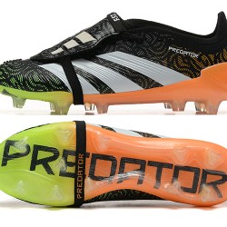 Adidas Predator Accuracy FG Black and Orange Men's Soccer Cleats