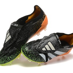 Adidas Predator Accuracy FG Black and Orange Men's Soccer Cleats