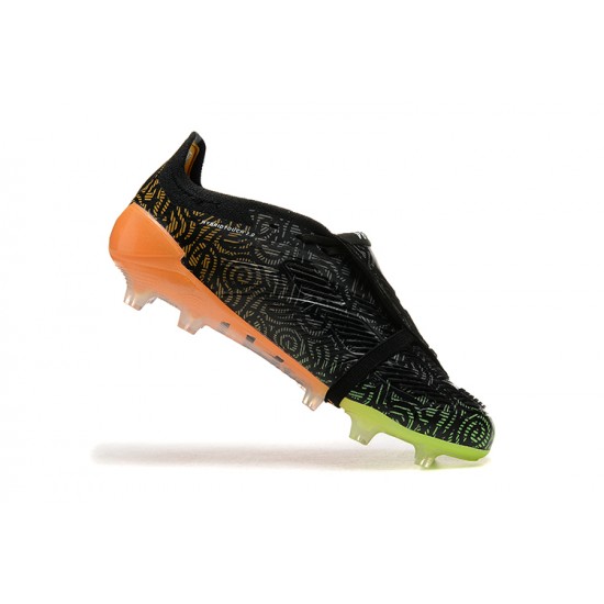 High Quality Adidas Predator Accuracy FG Black and Orange Mens Soccer Cleats Online Shop