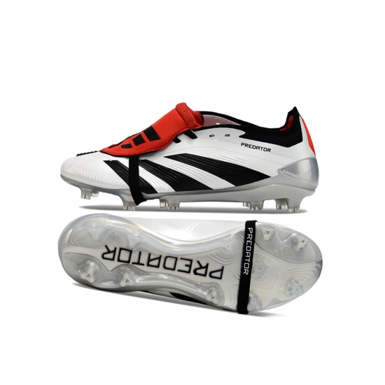 High Quality Adidas Predator Accuracy FG Red Black Mens Soccer Cleats For Sale