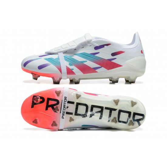 Explore Adidas Predator Accuracy FG White Multi Mens Soccer Cleats Sale