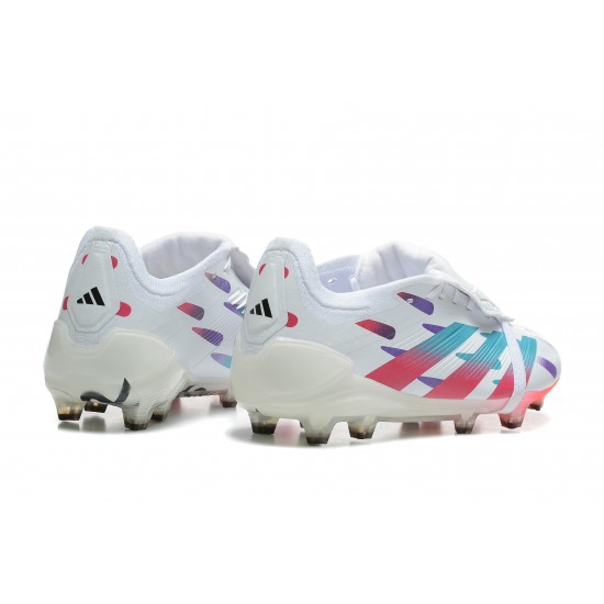 Explore Adidas Predator Accuracy FG White Multi Mens Soccer Cleats Sale