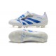 Goods That Sell Well Adidas Predator Accuracy FG White and Blue Soccer Cleats Online