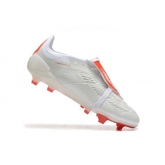 Order To Buy Adidas Predator Accuracy FG White and Red Soccer Cleats Shop Online