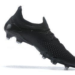 Adidas Preator Mutator 20+ FG Black Lce Low-top For Men Soccer Cleats 