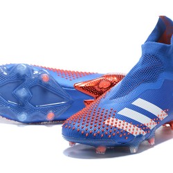 Adidas Preator Mutator 20+ FG Blue LightOrange High-top For Men Soccer Cleats 