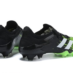 Adidas Preator Mutator 20+ FG Green Black White Low-top For Men Soccer Cleats 