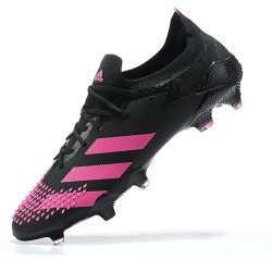 Adidas Preator Mutator 20+ FG Pink Black Low-top For Men Soccer Cleats 