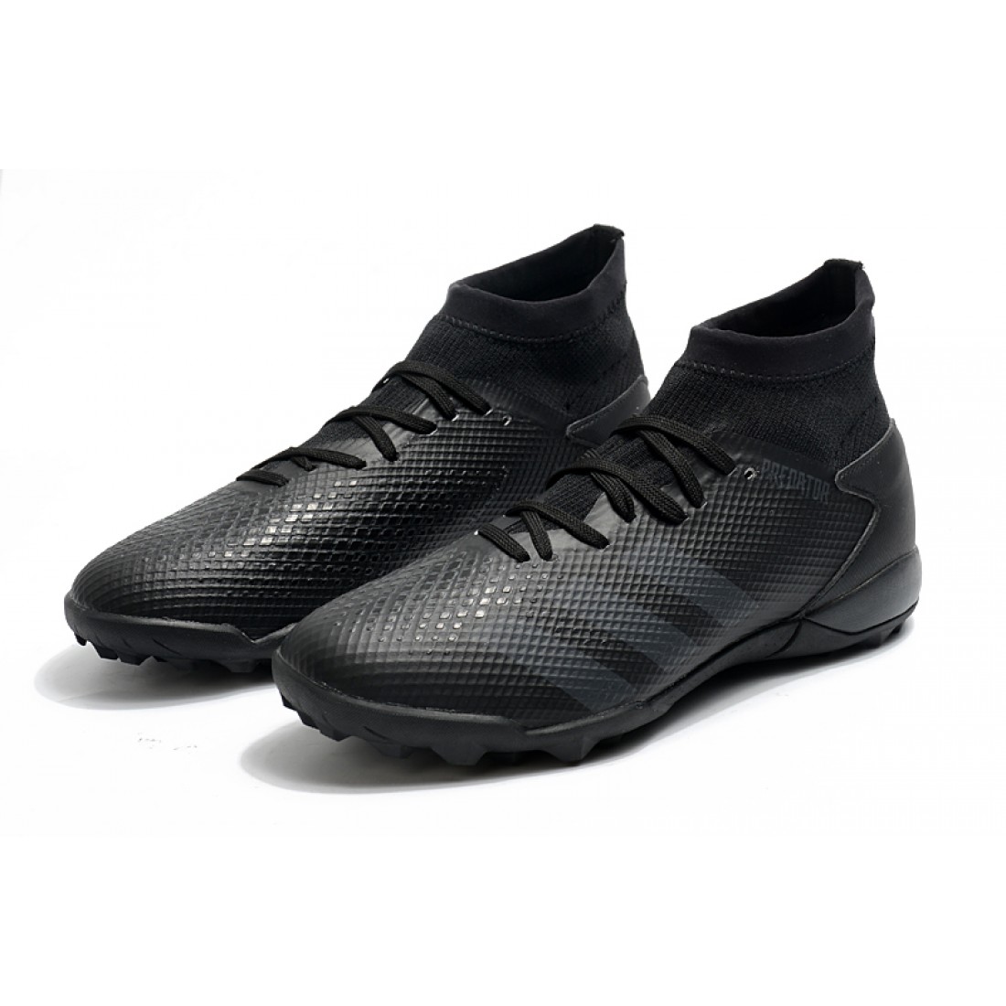 Adidas Predator 20.3 TF High All Black Soccer Cleats - Adidas Predator ...