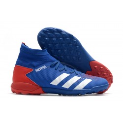 Adidas Predator 20.3 TF High Red White Blue Soccer Cleats