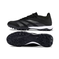 Adidas Predator 24 Elite TF Black and Grey Men's Soccer Cleats