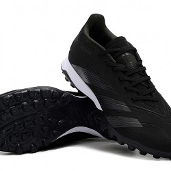 Adidas Predator 24 Elite TF Black and Grey Men's Soccer Cleats