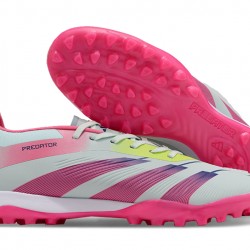 Adidas Predator 24 Elite TF Pink White Soccer Cleats