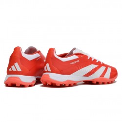 Adidas Predator 24 Elite TF Red and White Men's Soccer Cleats