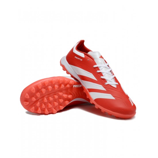 Buy the latest Adidas Predator 24 Elite TF Red and White Mens Soccer Cleats Online Shop