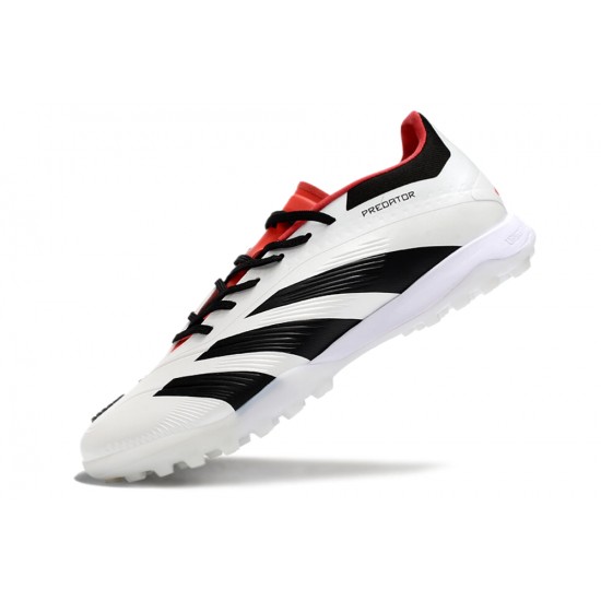 Choose To Buy Adidas Predator 24 Elite TF White and Black Mens Soccer Cleats Online Shop