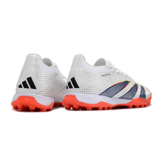 Sell Like Wild Fire Adidas Predator 24 Elite TF White and Orange Mens Soccer Cleats Shop