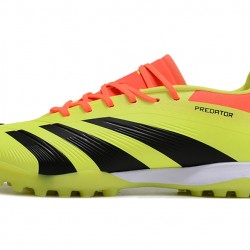 Adidas Predator 24 Elite TF Yellow and Black Men's Soccer Cleats