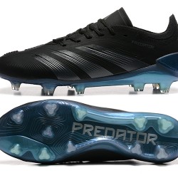 Adidas Predator Accuracy FG Black Blue Men's Soccer Cleats