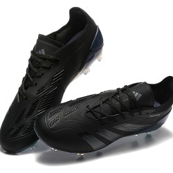 Adidas Predator Accuracy FG Black Blue Men's Soccer Cleats