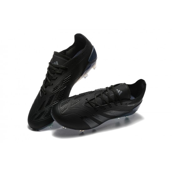 Click To Buy Adidas Predator Accuracy FG Black Blue Mens Soccer Cleats Online