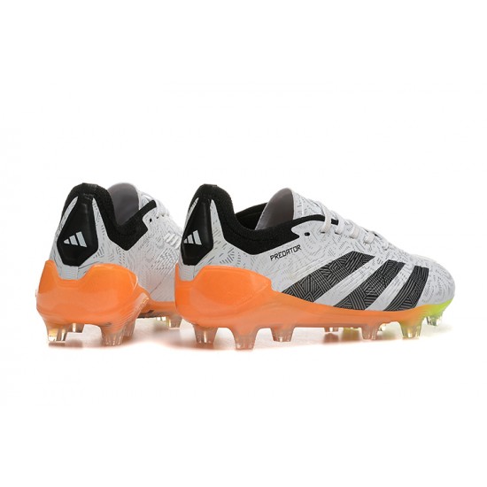 Explore Adidas Predator Accuracy FG Black Orange Mens Soccer Cleats Sale