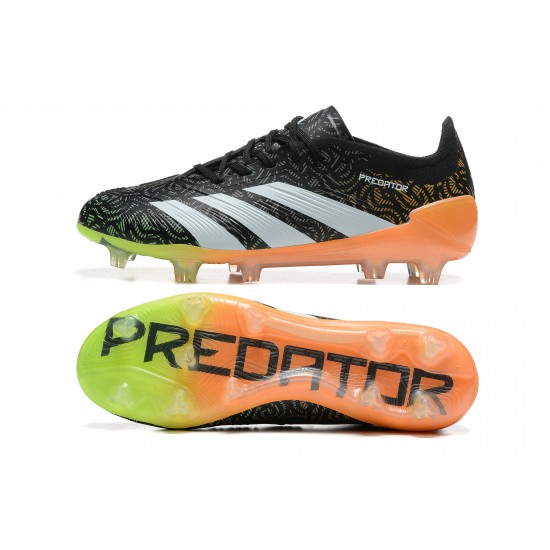 To Have A Ready Market Adidas Predator Accuracy FG Black White Mens Soccer Cleats Shop