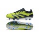 Shop the latest Adidas Predator Accuracy FG Black and Yellow Mens Soccer Cleats Sale