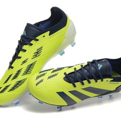 Adidas Predator Accuracy FG Black and Yellow Men's Soccer Cleats