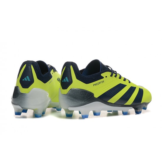 Shop the latest Adidas Predator Accuracy FG Black and Yellow Mens Soccer Cleats Sale