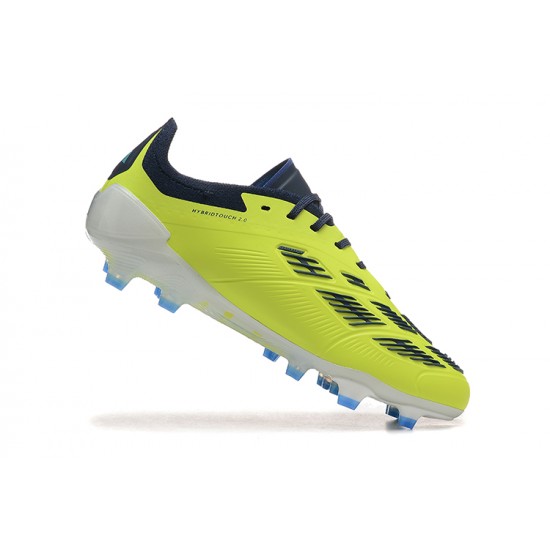 Shop the latest Adidas Predator Accuracy FG Black and Yellow Mens Soccer Cleats Sale