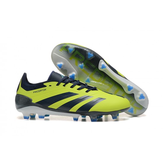 Shop the latest Adidas Predator Accuracy FG Black and Yellow Mens Soccer Cleats Sale