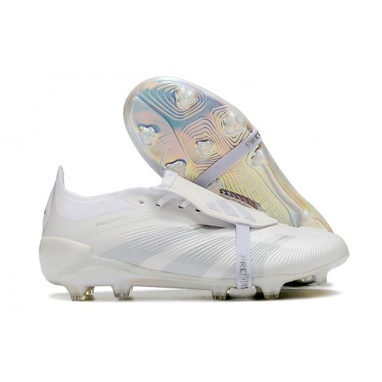 Adidas Predator Accuracy FG Boost Soccer Cleats Beige White For Men And Women