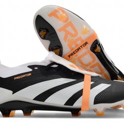 Adidas Predator Accuracy FG Boost Soccer Cleats Black White Orange For Men And Women 