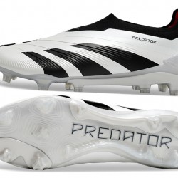 Adidas Predator Accuracy FG Boost Soccer Cleats Black White Red For Men 