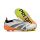 Adidas Predator Accuracy FG Boost Soccer Cleats Black White Yellow For Men And Women