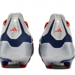 Adidas Predator Accuracy FG Boost Soccer Cleats Deep Blue Grey Red For Men And Women 