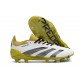 Adidas Predator Accuracy FG Boost Soccer Cleats Olive Black White For Men