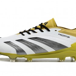 Adidas Predator Accuracy FG Boost Soccer Cleats Olive Black White For Men 