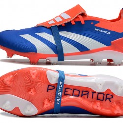 Adidas Predator Accuracy FG Boost Soccer Cleats Orange Blue White For Men And Women 