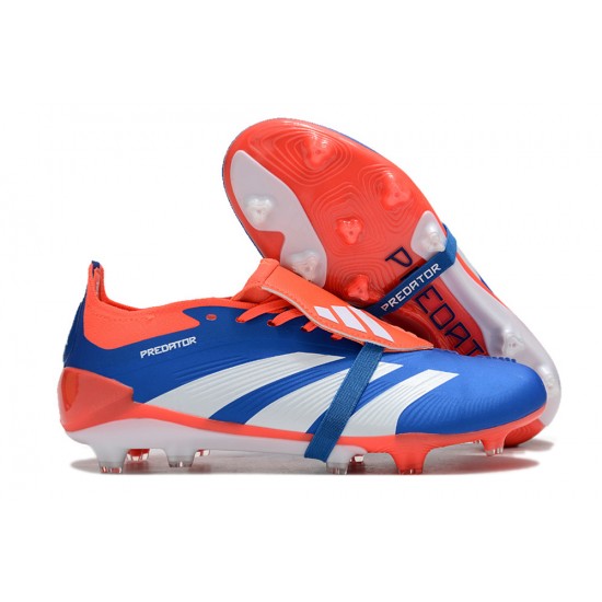 Adidas Predator Accuracy FG Boost Soccer Cleats Orange Blue White For Men And Women