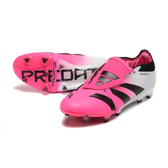 Adidas Predator Accuracy FG Boost Soccer Cleats Purple Black White For Men And Women