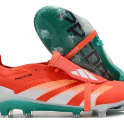 Adidas Predator Accuracy FG Boost Soccer Cleats Red Green White For Men 