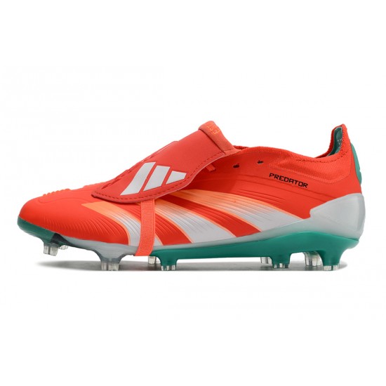 Adidas Predator Accuracy FG Boost Soccer Cleats Red Green White For Men