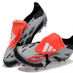 Adidas Predator Accuracy FG Low Soccer Cleats Orange Black Silver For Men 